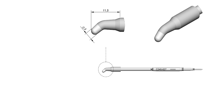 C245627 - Cartridge for T245 handpiece